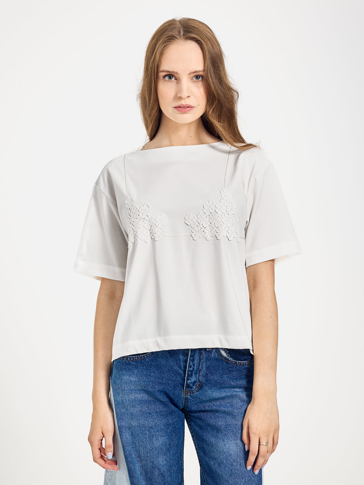 T-shirt biały Marta